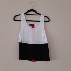 Guess Crop Tank with Red Stripe Size  XS